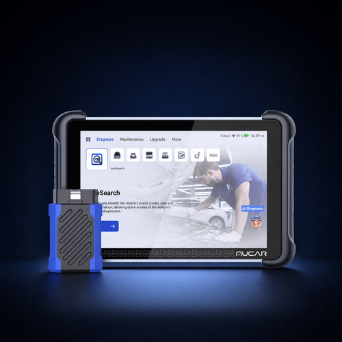 MUCAR 892BT AI-Profi-Diagnosegerät mit ECU-Codierung – Hauptbild im MUCAR.SHOP-Stil