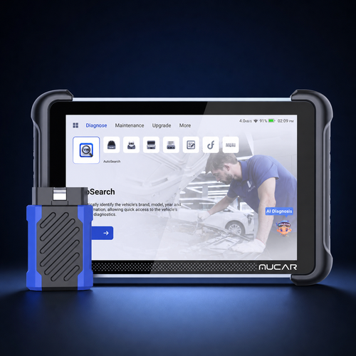 MUCAR 892BT – AI-Profi-Diagnosegerät mit ECU-Codierung – Hauptbild im MUCAR.SHOP-Stil
